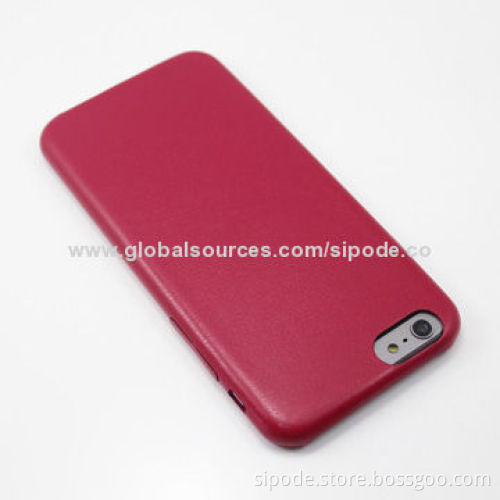 Customized PC leather case for iPhone6 plusNew